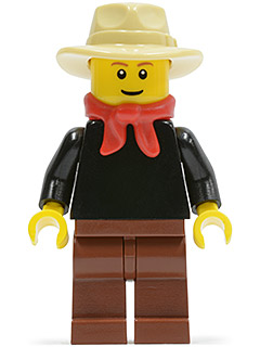 LEGO Minifigure-Gold Prospector - Male (9349)-Western / Cowboys-WW009-Creative Brick Builders